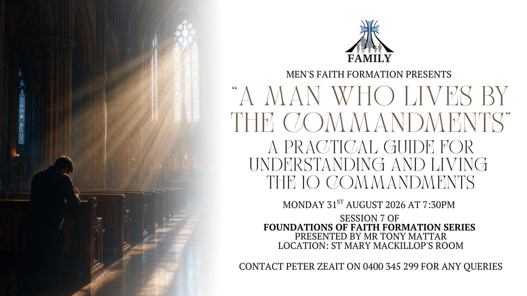 A Man who lives by the Commandments